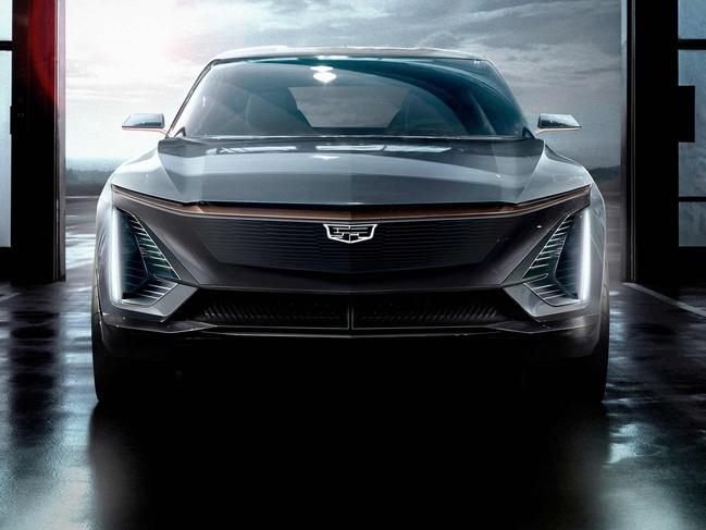 (FILES) In this file handout image obtained on January 12, 2021, courtesy of Cadillac/General Motors shows Cadillac in its recent product blitz derived from GMâs future EV platform, as GM announced that Cadillac will be at the vanguard of the companyâs move towards an all-electric future. - General Motors again boosted  its investments in  electric and autonomous vehicles, announcing on June 16, 2021 it is raising planned spending by 30 percent to $35 billion through 2025 as it unveils new models and builds capacity. The big US automaker cited strong consumer reception to its early electric vehicle (EV) models and beneficial public policies as factors that give it confidence in the investment. The push includes the building of two additional battery cell plants in addition to the two factories currently under construction. (Photo by Handout / Cadillac/General Motors / AFP) / RESTRICTED TO EDITORIAL USE - MANDATORY CREDIT "AFP PHOTO /CADILLAC/GENERAL MOTORS/HANDOUT" - NO MARKETING - NO ADVERTISING CAMPAIGNS - DISTRIBUTED AS A SERVICE TO CLIENTS