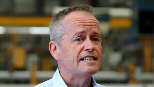 18/01/2018: Leader of the Opposition, Bill Shorten tours Milltech Martin Bright steel mill with local Labor Member Joanne Ryan and Managing Director Fred Reis in Laverton North. Stuart McEvoy for The Australian.