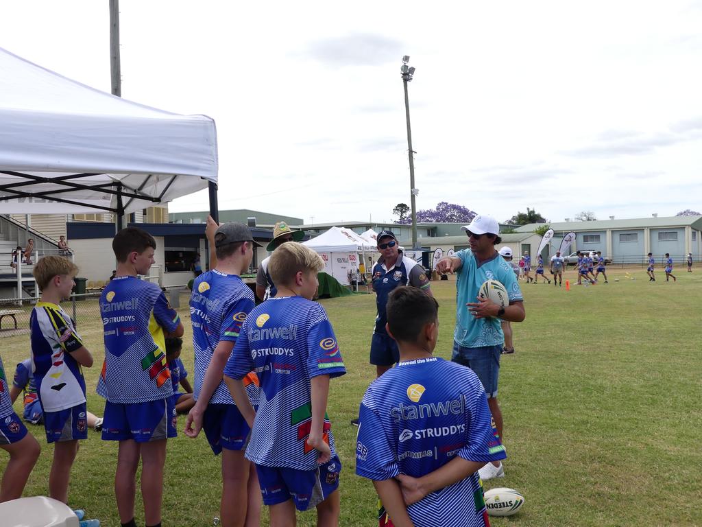 In a turbulent year for sport, Thurston and the JT Academy boosted morale among the local community. Photo/Holly Cormack.