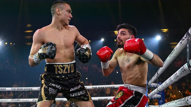 Zerafa says Tim Tszyu’s first-round mauling of Mexico’s Carlos Ocampo was embarrassing. Picture: No Limit Boxing