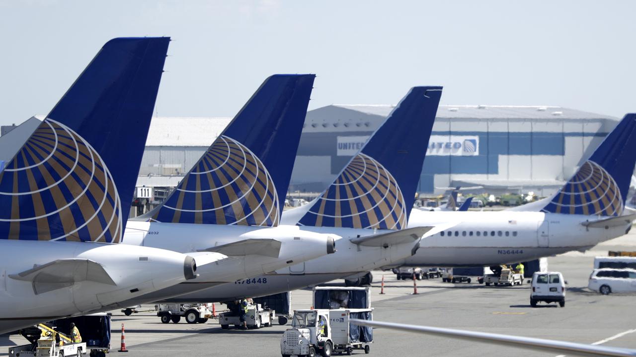 The passenger was on-board a United Airlines flight when he found the mould in his snack. Picture: Julio Cortez, File.