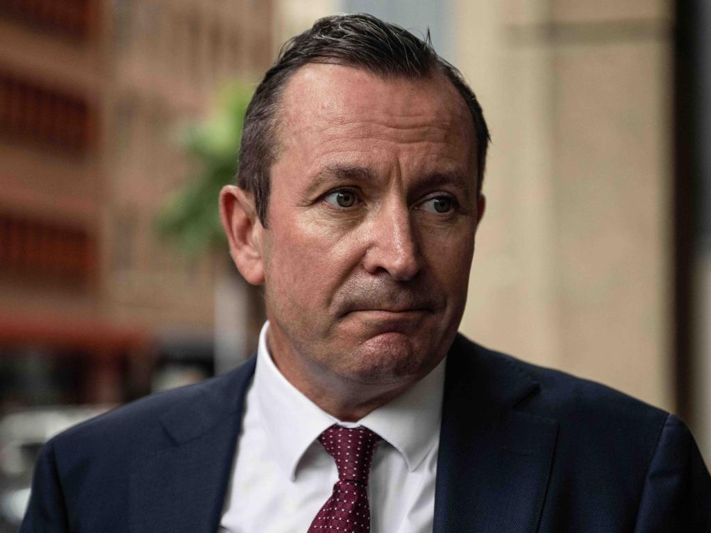 Mark McGowan flew to Sydney to testify in-person. Picture: NCA NewsWire/James Gourley