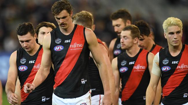 Joe Daniher is expected to seek a move to Sydney in the off-season. Picture: AAP Images