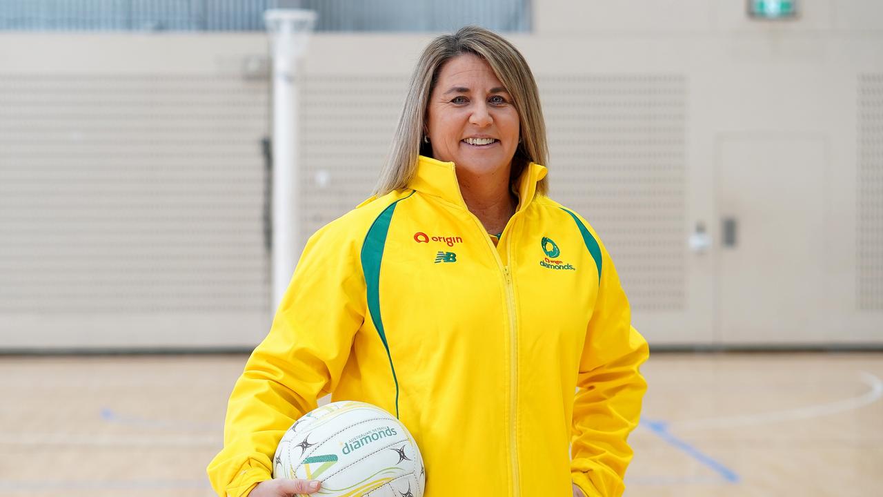 Australian netball coach Stacey Marinkovich will coach her 50th Test when the Diamonds take on the Silver Ferns in the second game of the Constellation Cup in Auckland. Picture: Netball Australia/ Lauren Morgan