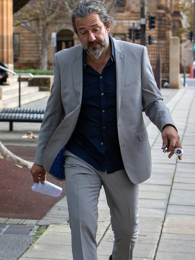 Mr Lavrentiadis has yet to enter pleas to the charges. Picture: NCA NewsWire / Emma Brasier