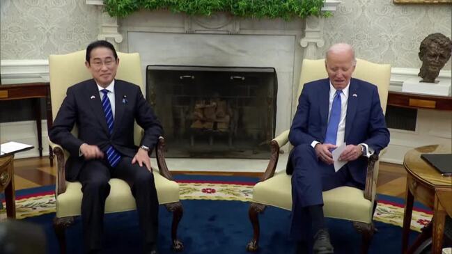 Biden, Japan's Kishida pledge united front versus China