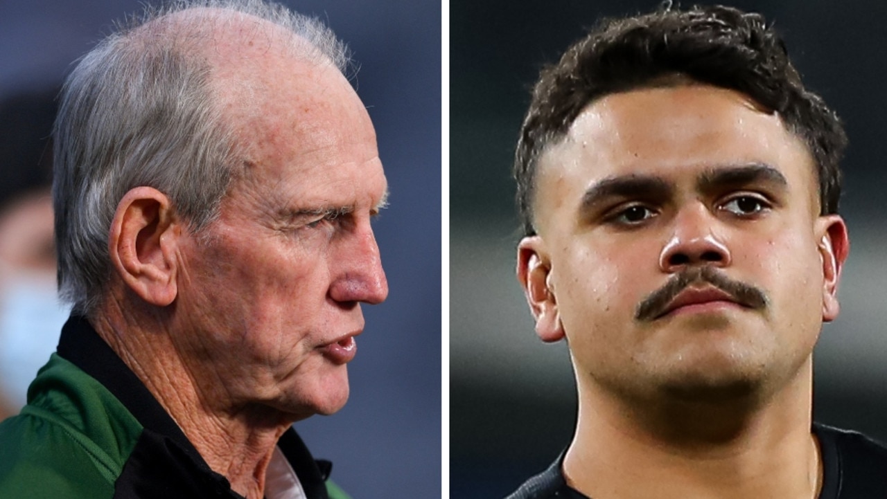 Wayne Bennett and Larell Mitchell