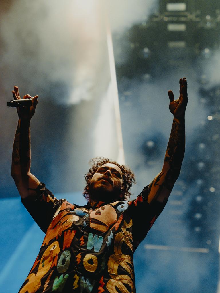In pictures Post Malone’s Australian tour The Courier Mail