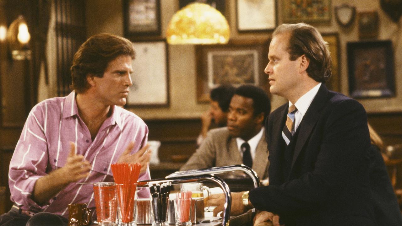 Danson played Sam Malone and Grammer played Dr. Frasier Crane. Picture: NBC Universal via Getty Images