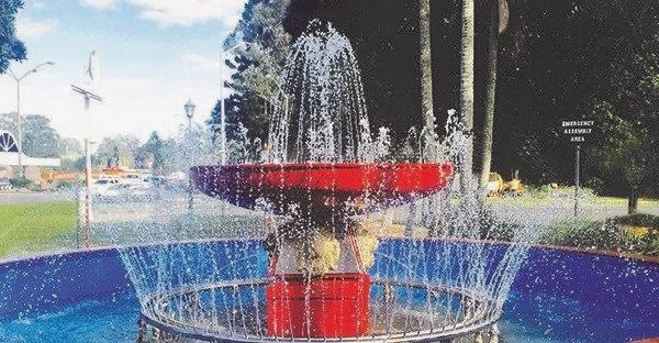 The newly refurbished Lismore Lions fountain will be officially opened on Saturday.