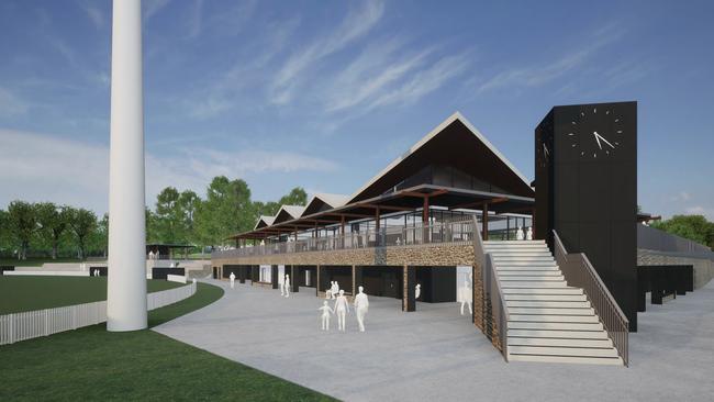 Proposed redevelopment of Lyndoch Recreation Park. Picture: dasharchitects