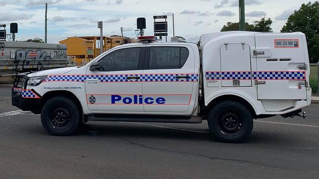 Emergency services rushed to a reported train and car collision on Cunningham St and Roche St on March 12. Picture: Sam Turner