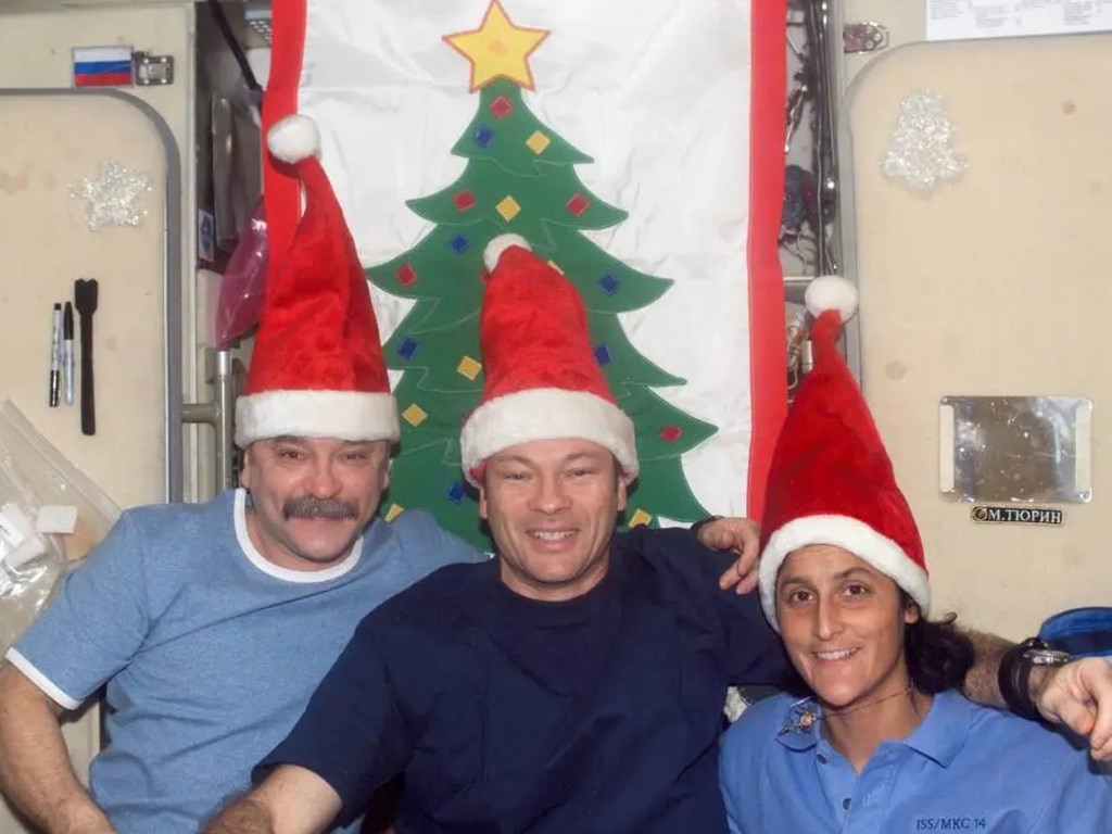 Sunita Williams previously celebrated Christmas on the ISS in 2006. Picture: NASA