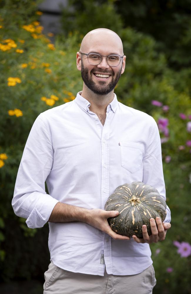 Reece Hignell from MasterChef loves to experiment with vegetables, particularly pumpkin. Picture: Supplied