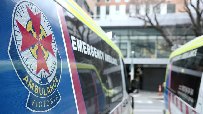 Ambulance Victoria is facing overwhelming demand. Picture: Luis Enrique Ascui