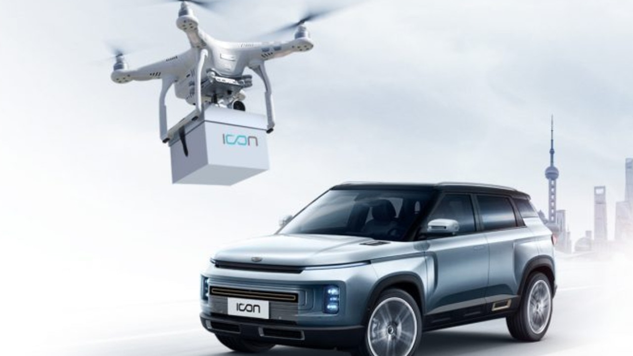 Geely is delivering keys directly to customers via a drone.