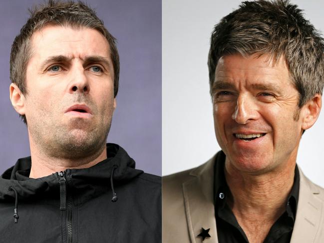 Brothers Liam and Noel Gallagher stand to make millions from the tour. Picture: AFP