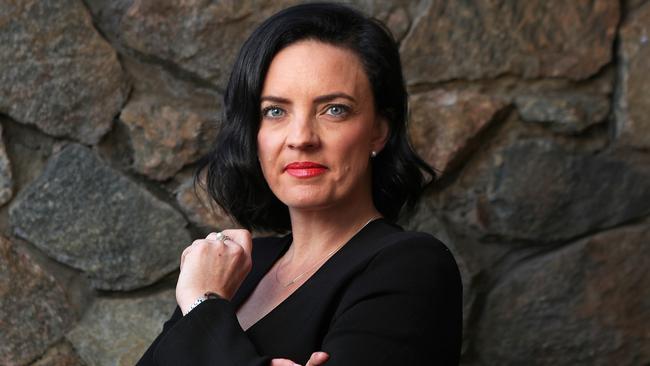 Emma Husar said Anthony Albanese has acted like a ‘gaslighting narcissist’ in response to allegations Ms Kitching was bullied before her death. Picture: Supplied.