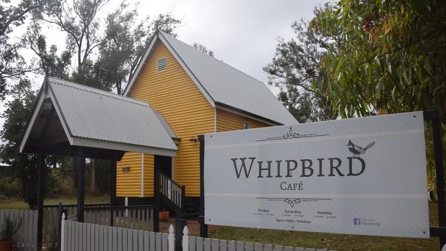 Whipbird Cafe in Coolabunia reopened to customers over the weekend.