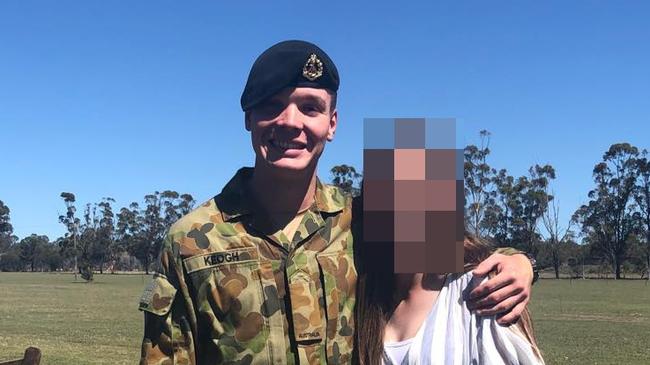 Private Lachlan Maxwell Keogh has pleaded guilty to recklessly discharging a weapon at a Defence Force Magistrates Court hearing in Canberra. Picture: Facebook