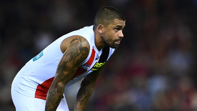 Bradley Hill was the subject of racist abuse. Picture: Quinn Rooney/Getty Images