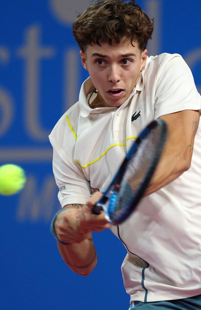 France's Arthur Cazaux had great success at the Australian Open. Picture: Pascal Guyot / AFP