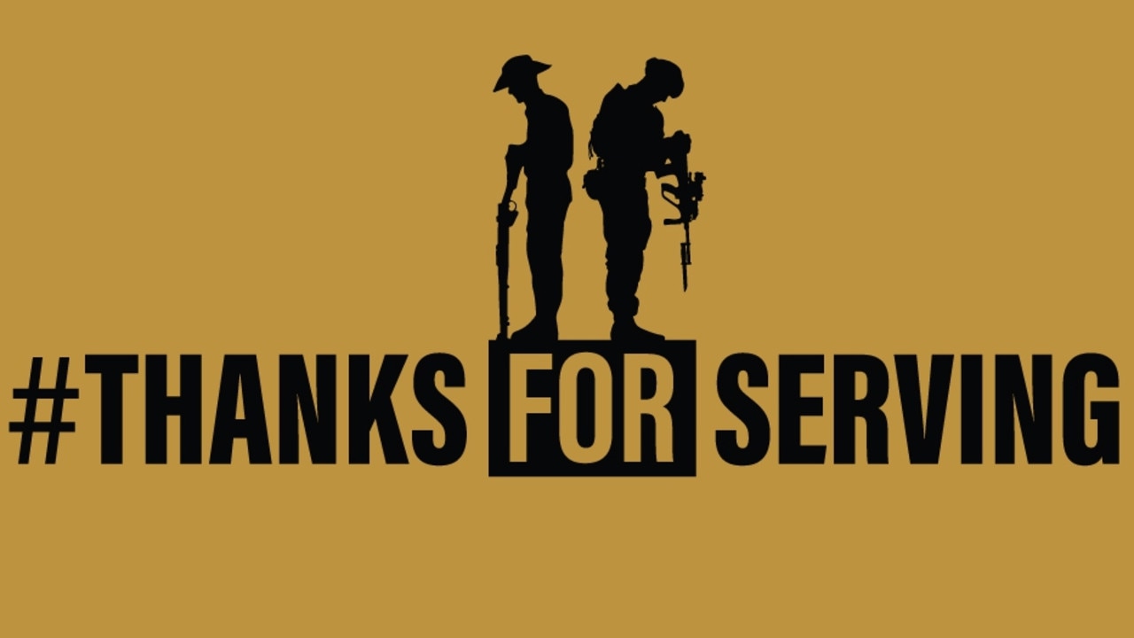 Thanks For Serving.  Picture:  Supplied