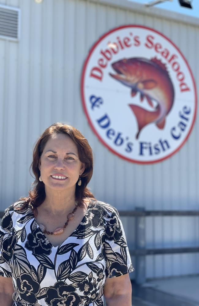 After more than two decades running Debbie’s Seafood, Debbie Ahern and her family are selling their popular business and cafe. Photo: Zoe Devenport