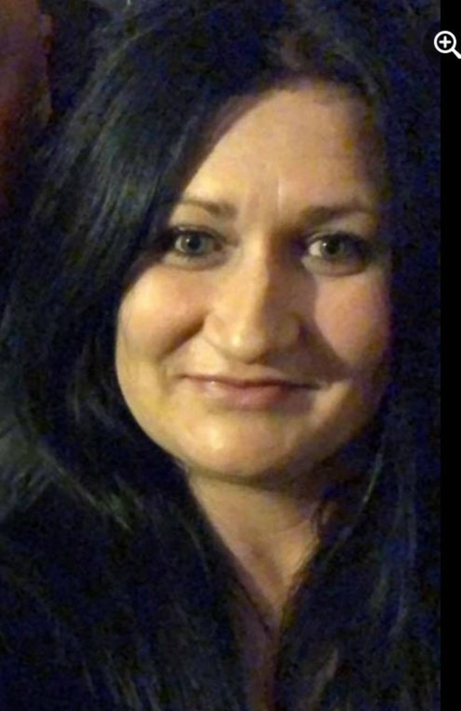 Sarah King, the partner of Michael William Hanlon, 54, who has been charged with murdering Burnie dad Bobby William Medcraft. Picture: Facebook