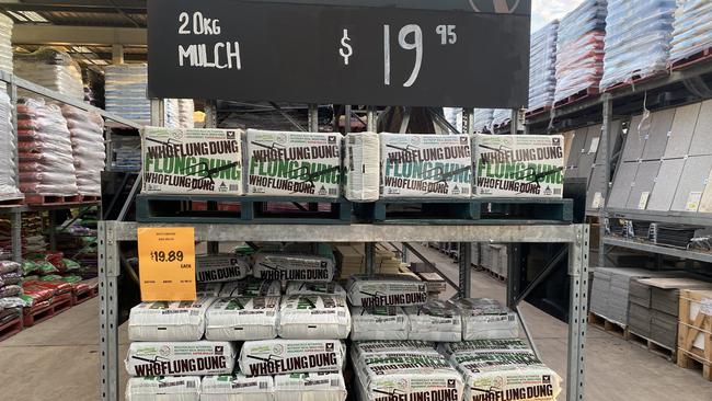 WhoFlungDung is sold at Bunnings stores across the state and country, including the Mile End site (pictured). Picture: Kathryn Bermingham