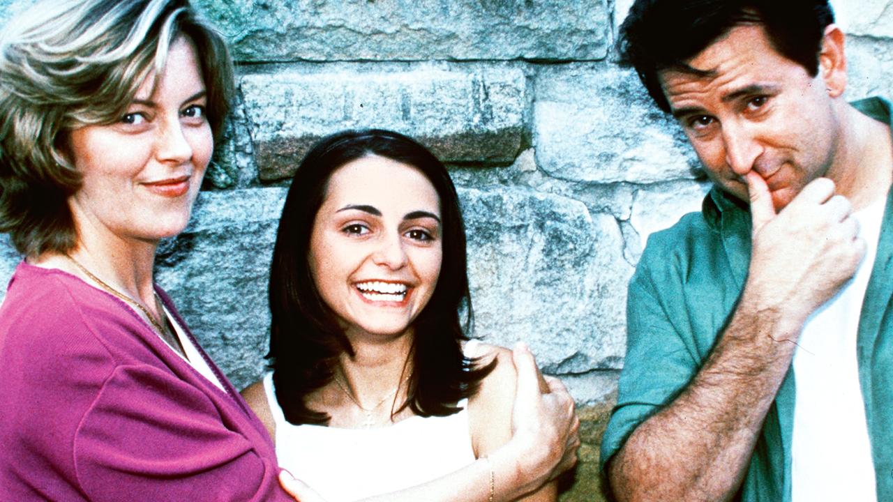 Pia with Looking For Alibrandi co-stars Greta Scacchi and Anthony LaPaglia.