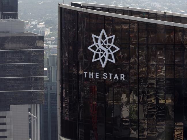 Generic image of Brisbane from Level 41, 1 William Street. - The Star casino branding at the Queens Wharf development  Brisbane Friday 31st May 2024 Picture David Clark