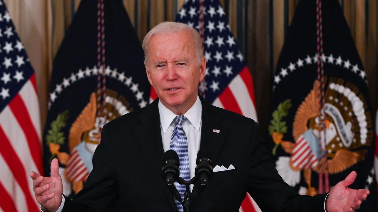 US President Joe Biden and China's President Xi Jinping are set to hold virtual talks. Picture: Roberto Schmidt/AFP