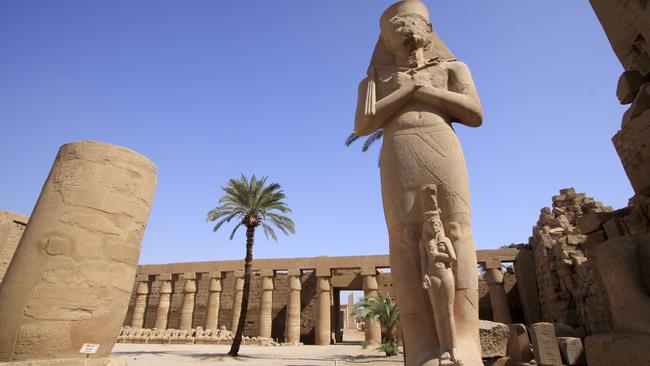 The Temple of Karnak at Luxor. Picture: Getty Images