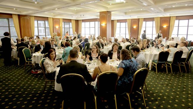 A women’s day lunch at the Tattersalls Club in Brisbane’s CBD. File picture