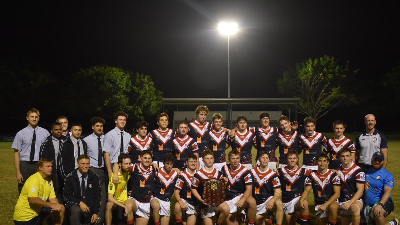 St Pat's defeated Mackay SHS in the opening round of the Aaron Payne Cup. Picture: Matthew Forrest.