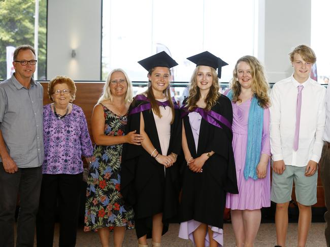 UTAS (University of Tasmania) held it's graduation ceremony at Hotel Grand Chancellor this afternoon. Picture: MATT THOMPSON