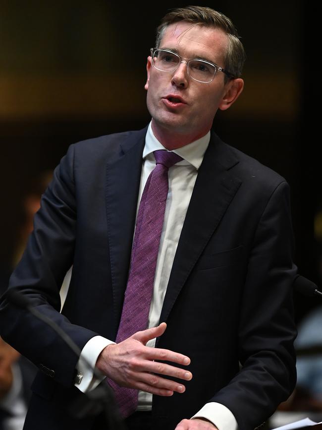 NSW Treasurer Dominic Perrottet described Baird as an “asset”. Picture: AAP/Joel Carrett