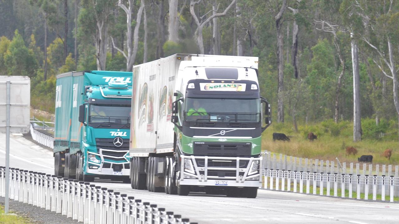 The 36km Glenugie to Tyndale section of the new Pacific Highway opened on Tuesday, 19th May, 2020. Photo Bill North / The Daily Examiner