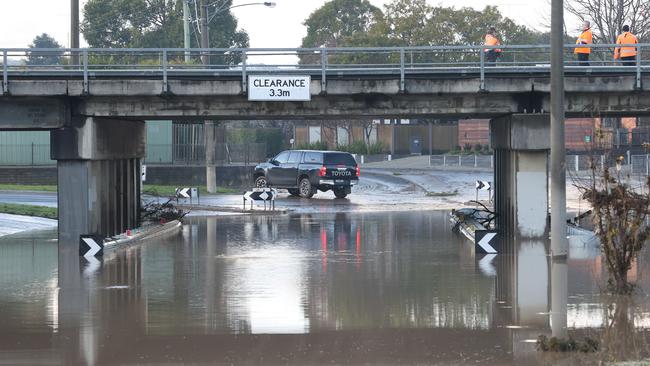 Global climate models are pointing to more rainfall, on the back of recent floods in Gippsland. Picture: David Caird