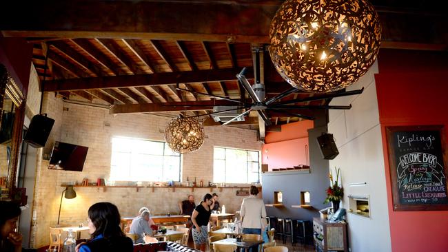 Inside Kipling’s Garage Bar. Picture: Jeremy Piper