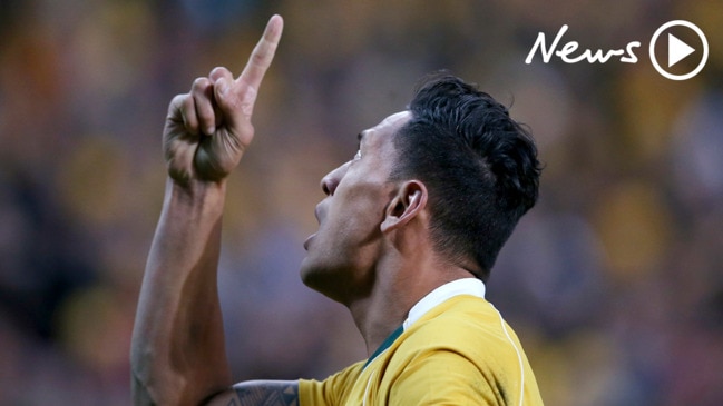 Israel Folau breaks his silence on religious beliefs