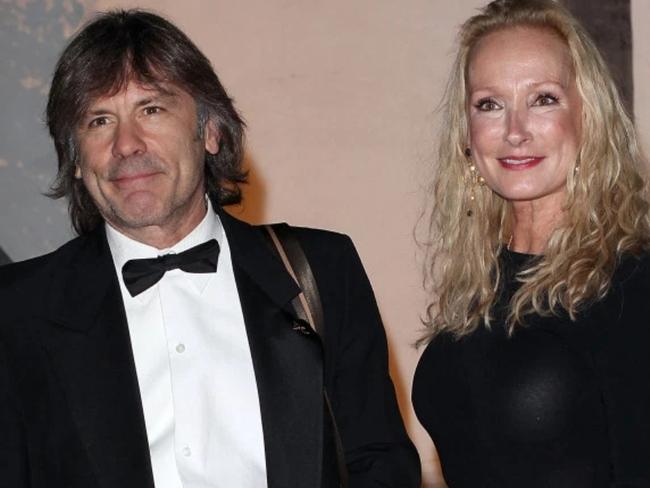 Iron Maiden frontman Bruce Dickinson and his estranged wife Paddy Bowden