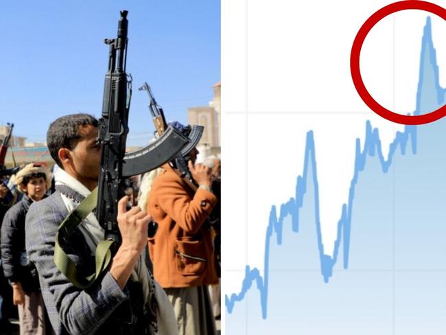 Oil prices surged after an escalation of conflict in Yemen.