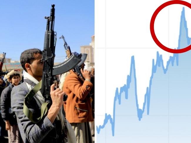 Oil prices surged after an escalation of conflict in Yemen.