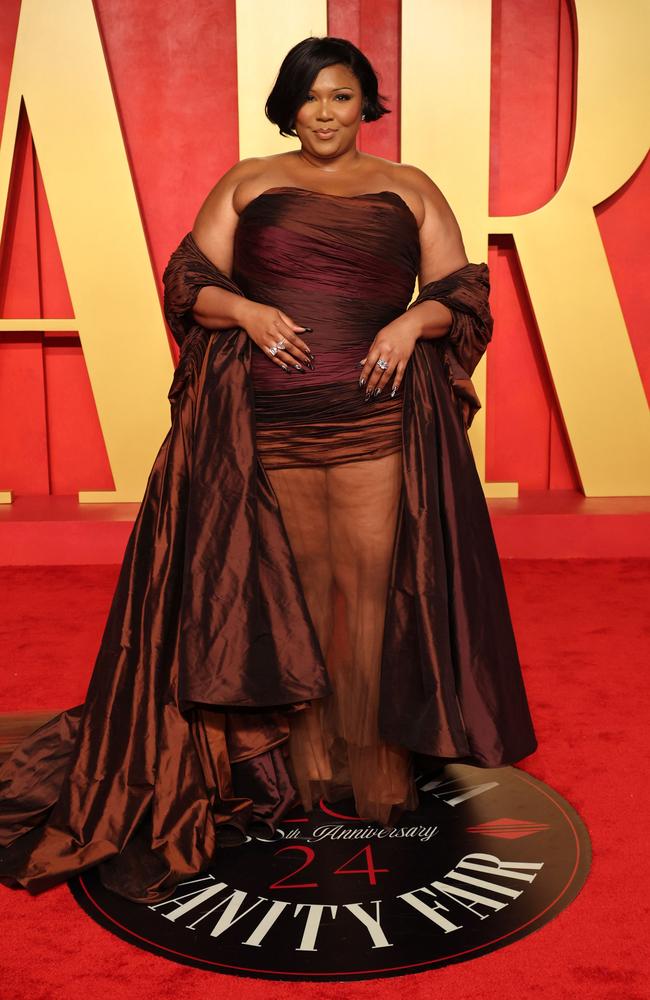 Lizzo made an appearance on the red carpet amid her ongoing legal woes involving her former dancers. Photo by Amy Sussman / GETTY IMAGES NORTH AMERICA / Getty Images via AFP.