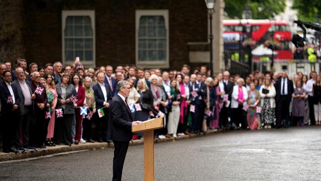 Britain’s new Prime Minister Keir Starmer is on a mission to remake Britain’s stagnant economy and rebuild trust in government. Picture: Christopher Furlong/Getty Images