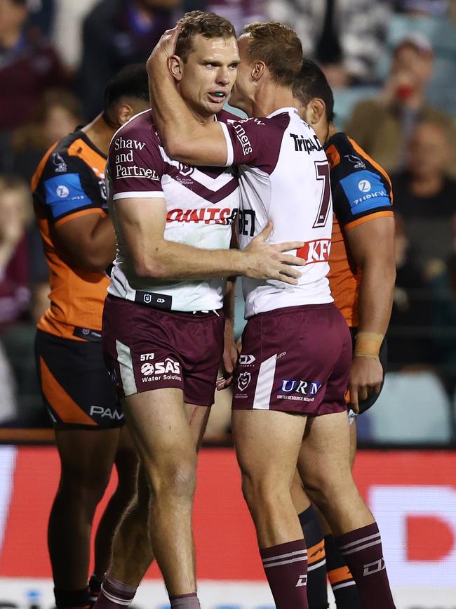 The Sea Eagles are coming off a shock loss to the Tigers. Picture: Jason McCawley/Getty Images