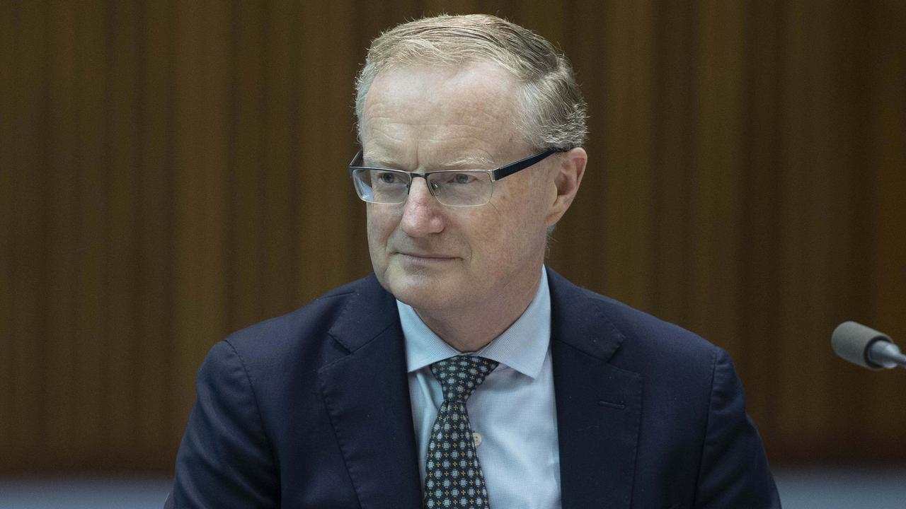 Even the Governor of the Reserve Bank of Australia (RBA), Dr Philip Lowe is confused about what’s happening in the Aussie housing market. Picture: NCA NewsWire / Gary Ramage