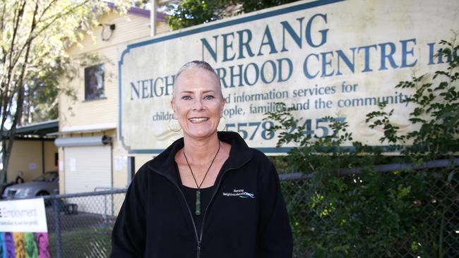 Vicky Rose, of Nerang Neighbourhood Centre, expects demand for help and food boxes to skyrocket once JobKeeper ends. Picture: Tertius Pickard